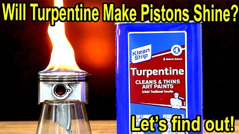 Better MPG (fuel efficiency) with TURPENTINE? Let's find out!