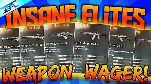 COD AW: INSANE "8 ELiTE WEAPON WAGER!" ~ Vs ItsInnocent! - (Major AW ELiTE Gun WAGER)!