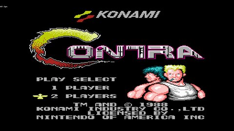 Contra - Full Playthrough - NES 1988