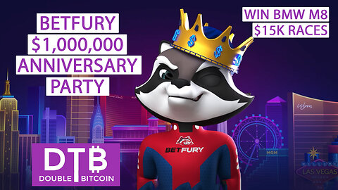 BetFury's 3rd Anniversary | Win a Share of $1Million Pool | Wager Races | Scratch Cards