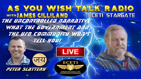 James Gilliland/Peter Slattery - As You Wish Talk Radio LIVE