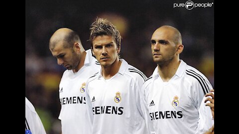 David Beckham in Real Madrid