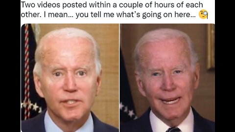 WHICH IS THE REAL JOE BIDEN?*STOPPING THE GREAT RESET & BEGINNING THE GREAT AWAKENING*BEFORE THE WAR