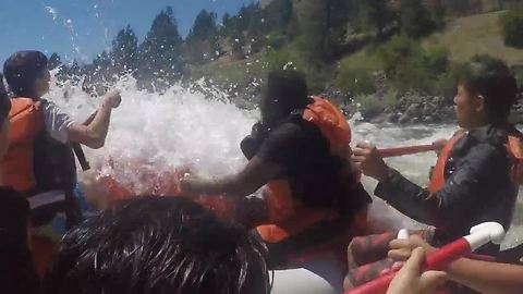 Caldwell kids experience the thrill of whitewater rafting down the Payette River