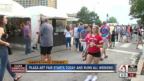 Plaza Art Fair welcomes thousands to Country Club Plaza