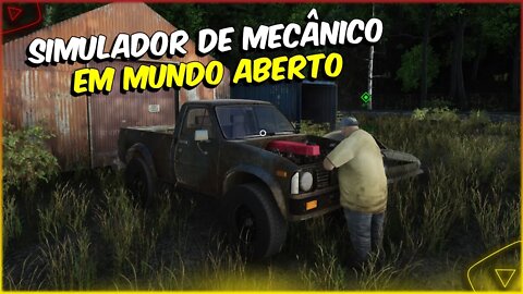 Novo Simulador De Mecânico Mundo Aberto Junkyard Truck Simulator