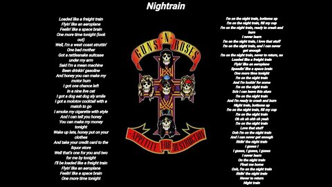 Guns N' Roses - Nightrain - Guns N' Roses lyrics [HQ]