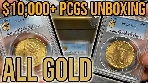 I Sent $10,000+ In Gold Coins To PCGS For Grading - Unboxing The Results (FAKES?!?)