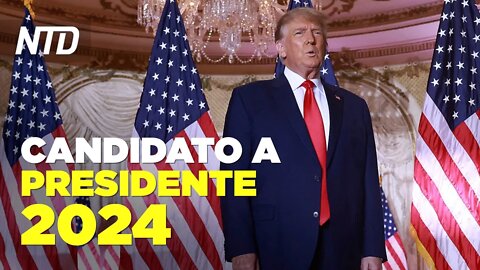 Trump anuncia candidatura para presidente en 2024 | NTD Noticias