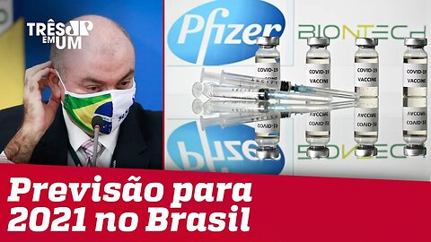 Ministério da Saúde avança para compra da vacina da Pfizer