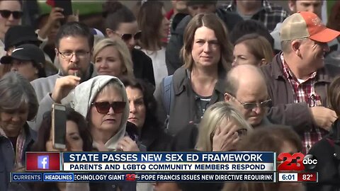 California Department of Education approves new sex education framework for K-6