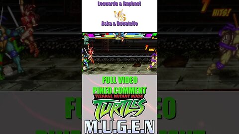 #mugen #Leonardo #Raphael #Aska #Donatello #shorts #tmntcollection #tmntsheets #tmntsdccexclusive