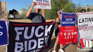 Border Protestors Have a SAVAGE Message for Kamala Harris