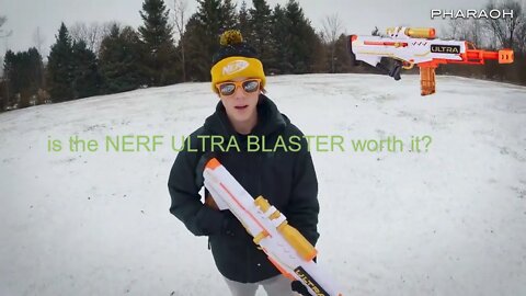 NERF Gun ULTRA Sniper Rifle - PHARAOH battle