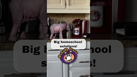 McRuffy Elephant Big Solutions #homeschool #homeschoolers #homeschoollearning #homeschool