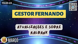 GESTOR FERNANDO Atualizações e sobre RalBank