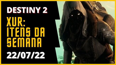 Destiny 2 - Xur: Itens Exóticos da Semana #pespgames