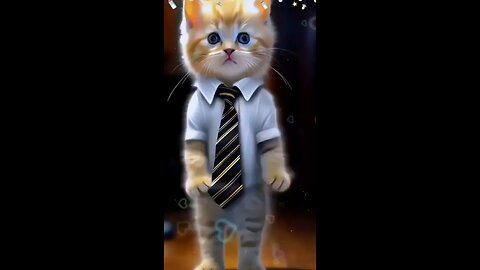 cute cats dance