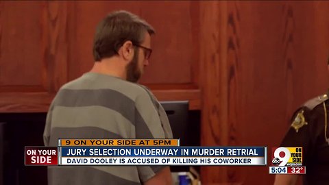 Jury selection underway in murder retrial