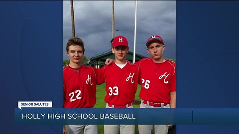 WXYZ Senior Salutes: Holly High School baseball