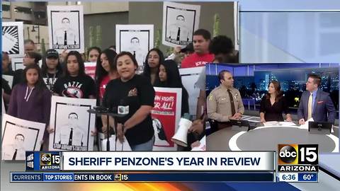 Sheriff Paul Penzone talks with ABC15 about first year in office