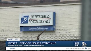 Baltimore residents continue to report USPS mail delays