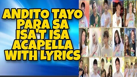 ANDITO TAYO PARA SA ISA'T ISA I CHILDREN SONG