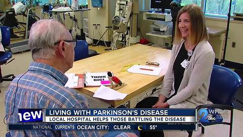 Baltimore hospital program helps people battling with Parkinson's disease