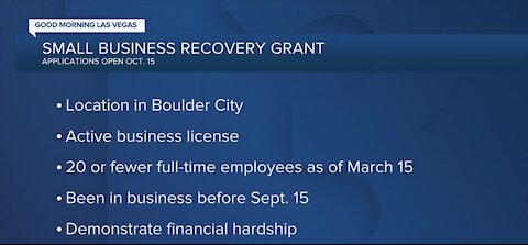 More money for Boulder City small business owners