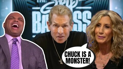 Skip Bayless Says His Wife Is TERRIFIED Of Charles Barkley | Think He Will Get Skip KILLED!