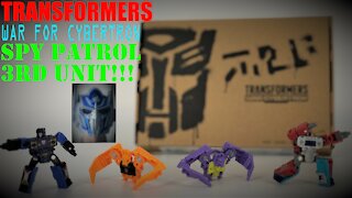 Transformers WFC - Soundwave Spy Patrol 3rd Unit Review