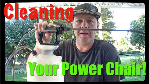 CRIPPLE TIP #14 - cleaning your power chair!