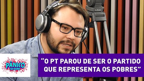 “O PT parou de ser o partido que representa os pobres” diz Diogo Costa | Pânico