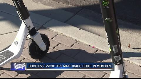 Dockless e-scooters make idaho debut in Meridian