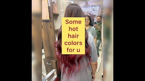 latest hot hair colors