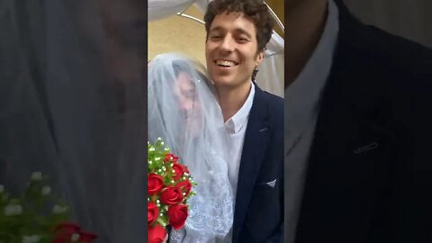 BRIDE PRANKS GROOM!!! When he LUFTS the VEIL!