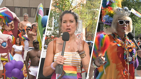 Montreal Pride goers comment on the sexualized parade! 'Great educational experience for kids'