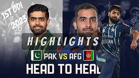 2nd ODI FULL HIGHLIGHTS - PAKISTAN VS AFGHANISTAN 2nd ODI HIGHLIGHTS 2023