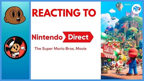 Reacting To Mario Bros Movie Direct!