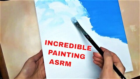 Painting Relaxing ASMR Music Acrylic Awesome Painting Idea that Areactually Cool