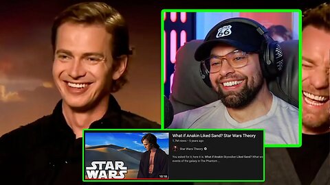 Hayden Christensen Reacts to My Fan Fiction "What If Anakin Liked Sand"