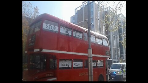 London Low Traffic Neighbourhoods LTNs Ealing Protest 24/04/21