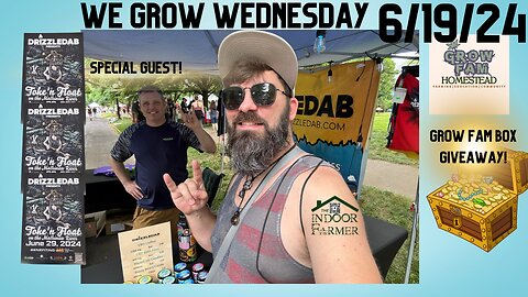 We Grow Wednesday 6.19.24 Special Guest Clair Divert From Drizzledab Live In Studio