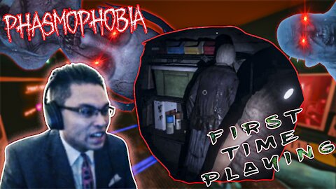 First Time Playing Phasmaphobia! (No Tutorial)