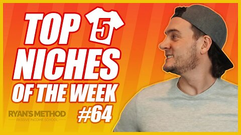 TOP 5 NICHES 🔥 Print on Demand Niche Research #64 — (8/1/2021)