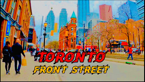 Beautiful city 🌃 TORONTO FRONT STREET