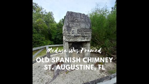 A quick one...Old Spanish Chimney, Anastasia Island, Florida