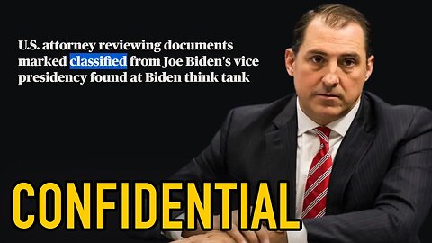 Biden's Confidential Document Scandal and Who is US Attorney John Lausch?