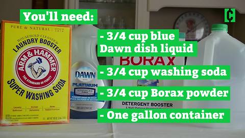 DIY Laundry Detergent