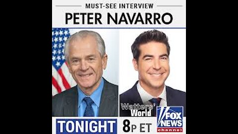 WATCH: Peter Navarro on his Election Fraud report!